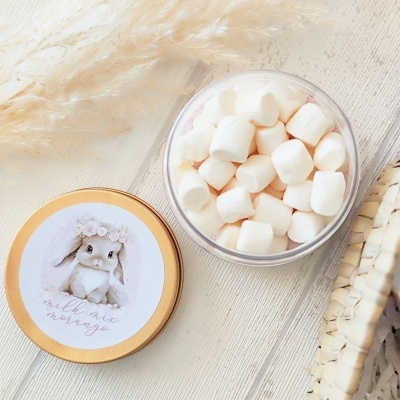 Cesta Pink Bunny Milk-Mix ♡