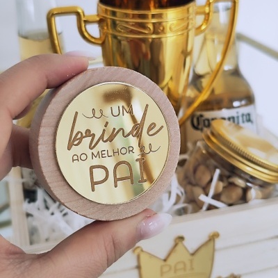 Caixa&#x20;madeira&#x20;Pai&#x20;&#x2B50;&#x1F49B;