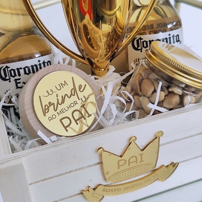 Caixa&#x20;madeira&#x20;Pai&#x20;&#x2B50;&#x1F49B;