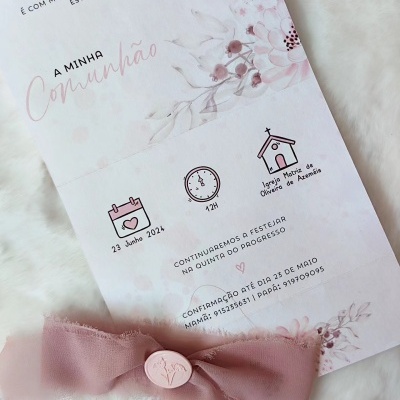 Convite&#x20;&quot;Margarida&quot;&#x20;&#x1F33C;