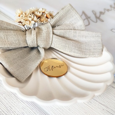 Concha&#x20;de&#x20;Batismo&#x20;jesmonite&#x20;&#x2728;