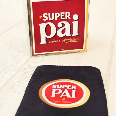 Meias&#x20;personalizadas&#x20;Super-Pai&#x20;&#x1F9E6;