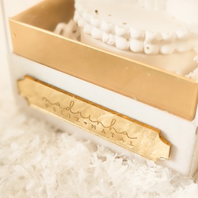 Mini-box&#x20;gold&#x20;Madrinha&#x20;&#x2728;