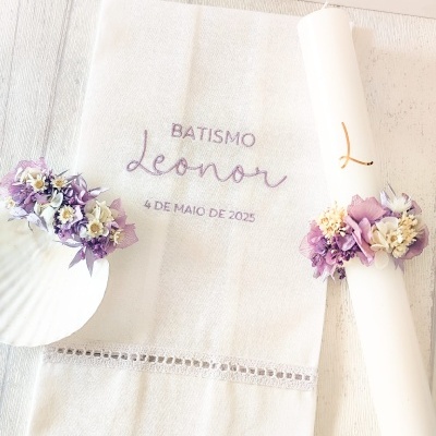 Toalha&#x20;de&#x20;Batismo&#x20;bordada&#x20;&#x2728;