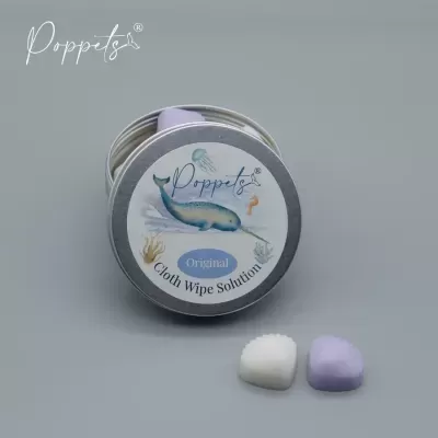 SOLUÇÃO DE LIMPEZA PARA TOALHITAS REUTILIZÁVEIS - POPPETS