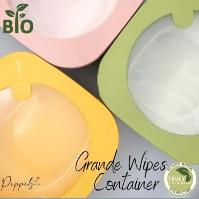 RECIPIENTE HERMÉTICO PARA TOALHITAS REUTILIZÁVEIS  - POPPETS