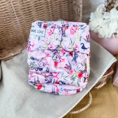 FRALDA REUTILIZÁVEL BASICS TAMANHO ÚNICO MOLAS - BARE LOVE