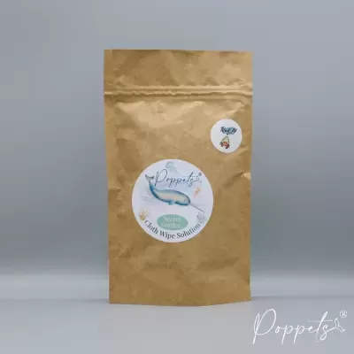 SOLUÇÃO DE LIMPEZA PARA TOALHITAS REUTILIZÁVEIS (RECARGAS) - POPPETS