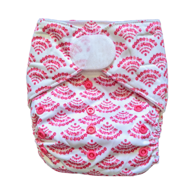 FRALDA REUTILIZÁVEL BOLSO VELCRO TU (3-15KG) - CLEVER WEE FOX