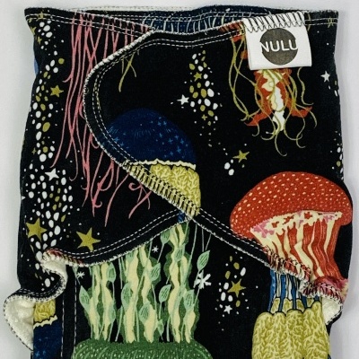 FRALDA REUTILIZÁVEL PRÉ-PLANA CÂNHAMO CONTORNO PADRÃO - NULU