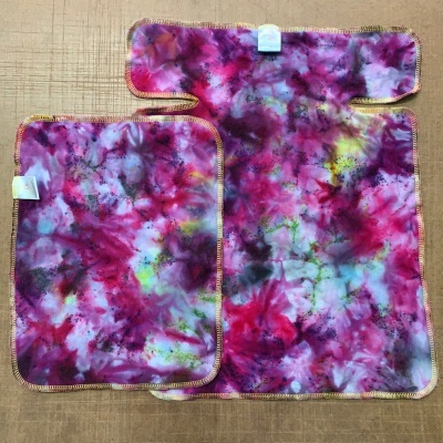 FRALDA REUTILIZÁVEL PRÉ-PLANA ELÁSTICA BAMBU TINGIDA RN - TWO BUSY BUMS