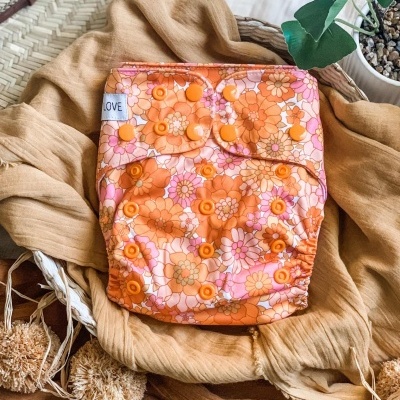 FRALDA REUTILIZÁVEL BASICS TAMANHO ÚNICO MOLAS - BARE LOVE