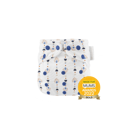 FRALDA REUTILIZÁVEL TUDO-EM-UM PEARL POCKET RECÉM NASCIDO - MODERN CLOTH NAPPIES