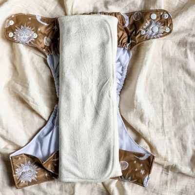 TRIFOLD 5 CAMADAS BAMBO TERRY - BARE LOVE