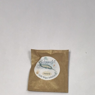 SOLUÇÃO DE LIMPEZA PARA TOALHITAS REUTILIZÁVEIS (AMOSTRA) - POPPETS