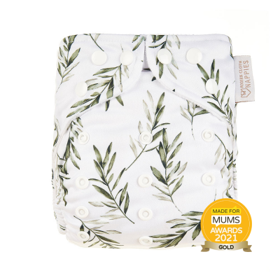 FRALDA REUTILIZÁVEL TUDO-EM-UM PEARL POCKET RECÉM NASCIDO - MODERN CLOTH NAPPIES