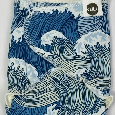 FRALDA REUTILIZÁVEL PRÉ-PLANA CÂNHAMO CONTORNO PADRÃO - NULU