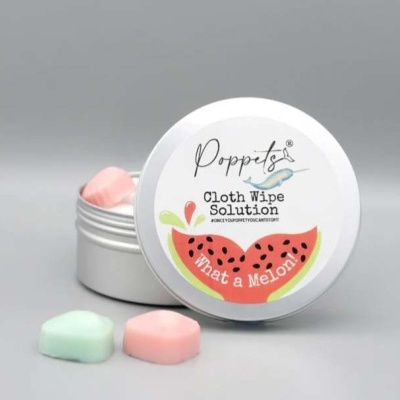 SOLUÇÃO DE LIMPEZA PARA TOALHITAS REUTILIZÁVEIS - POPPETS