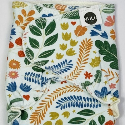 FRALDA REUTILIZÁVEL PRÉ-PLANA CÂNHAMO CONTORNO PADRÃO - NULU