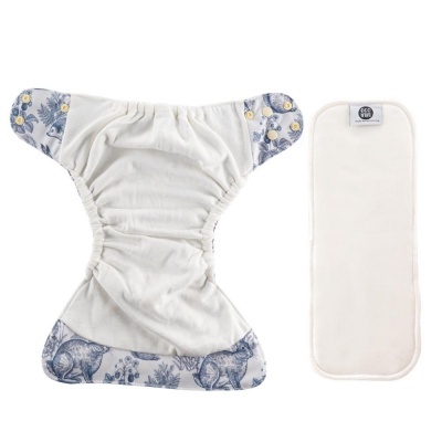 FRALDA REUTILIZÁVEL BOLSO BAMBU TAMANHO ÚNICO- ECOMINI