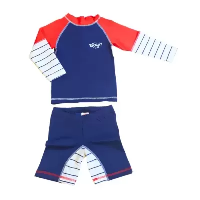 CONJUNTO DE BANHO COM PROTEÇÃO UV - PLOUF