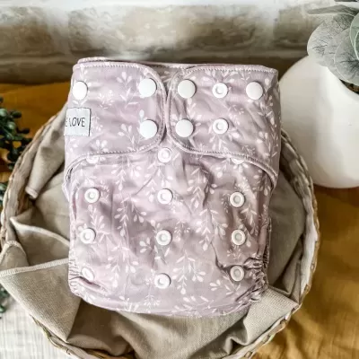 FRALDA REUTILIZÁVEL BOMPROF NIGHTPROOF TAMANHO ÚNICO MOLAS - BARE LOVE