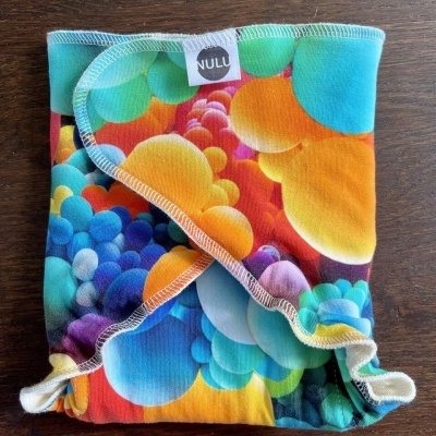 FRALDA REUTILIZÁVEL PRÉ-PLANA ALGODÃO CONTORNO PADRÃO - NULU