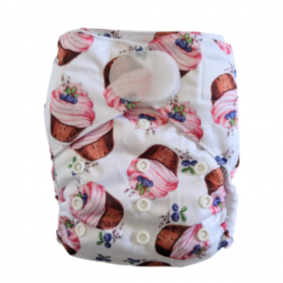 FRALDA REUTILIZÁVEL BOLSO VELCRO TU (3-15KG) - CLEVER WEE FOX