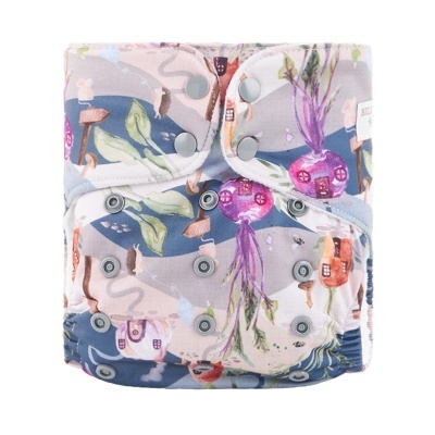 FRALDA REUTILIZÁVEL BOLSO "LUXURY VERSATILITY" TAMANHO ÚNICO - BELLS BUMZ