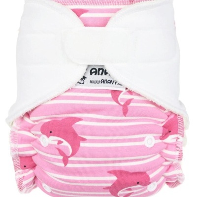 FRALDA REUTILIZÁVEL AJUSTADA TAMANHO ÚNICO - VELCRO - ANAVY