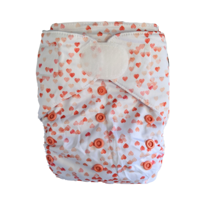 FRALDA REUTILIZÁVEL BOLSO VELCRO TU (3-15KG) - CLEVER WEE FOX