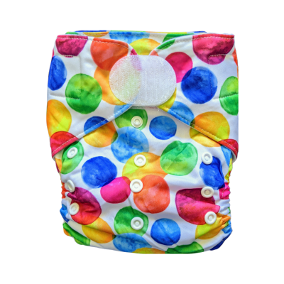 FRALDA REUTILIZÁVEL BOLSO VELCRO TU (3-15KG) - CLEVER WEE FOX