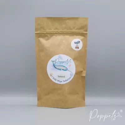 SOLUÇÃO DE LIMPEZA PARA TOALHITAS REUTILIZÁVEIS (RECARGAS) - POPPETS