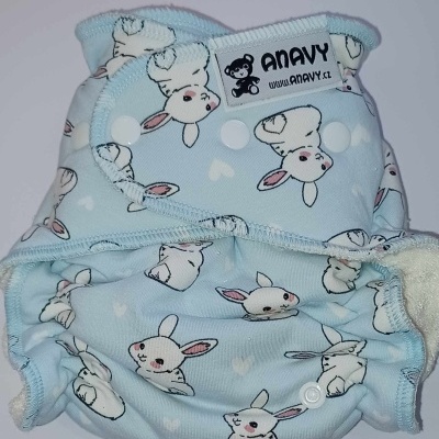 FRALDA REUTILIZÁVEL AJUSTADA TAMANHO ÚNICO - MOLAS - ANAVY