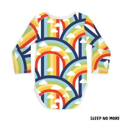 BODY DE MANGA COMPRIDA - SOMEWHERE OVER THE RAINBOW - SLEEP NO MORE