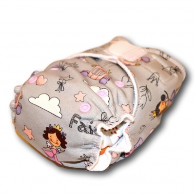 FRALDA REUTILIZÁVEL AJUSTADA TAMANHO ÚNICO - LILLYBE