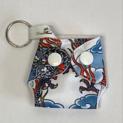 PORTA-CHAVES FRALDA REUTILIZÁVEL - FUDGEY PANTS