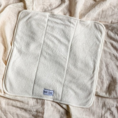 TRIFOLD 5 CAMADAS BAMBO TERRY - BARE LOVE