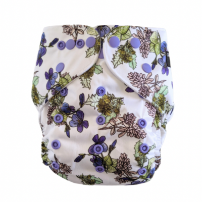 FRALDA REUTILIZÁVEL AI2 TAMANHO ÚNICO (3-15KG) MOLAS - CLEVER WEE FOX