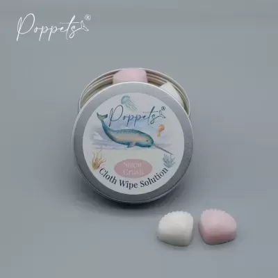 SOLUÇÃO DE LIMPEZA PARA TOALHITAS REUTILIZÁVEIS - POPPETS