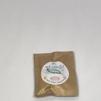 SOLUÇÃO DE LIMPEZA PARA TOALHITAS REUTILIZÁVEIS (AMOSTRA) - POPPETS