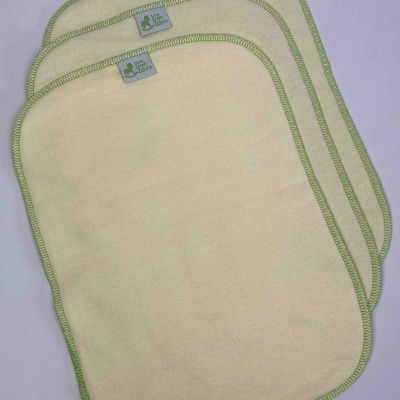 ABSORVENTE PLANO DE 3 CAMADAS DE CÂNHAMO - LITTLE GREEN ZEBRA