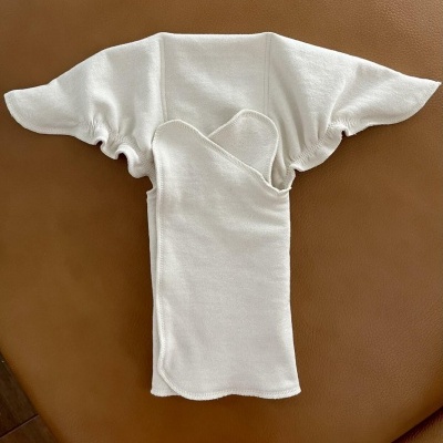 FRALDA REUTILIZÁVEL PRÉ-PLANA CÂNHAMO CONTORNO PADRÃO - NULU