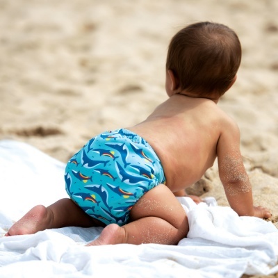 FRALDA REUTILIZÁVEL DE BANHO  - TOTSBOTS