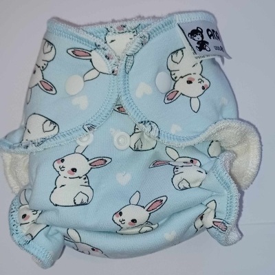 FRALDA REUTILIZÁVEL AJUSTADA RECÉM-NASCIDO - MOLAS - ANAVY