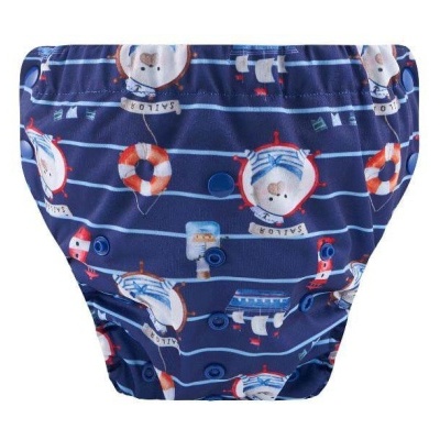FRALDA REUTILIZÁVEL " WET AND WILD" PULL-UP JÚNIOR (XL) - BELLS BUMZ