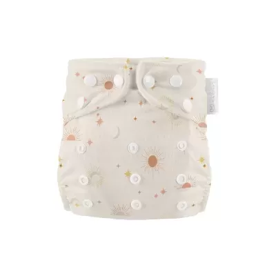 FRALDA REUTILIZÁVEL TUDO-EM-UM PEARL POCKET RECÉM NASCIDO - MODERN CLOTH NAPPIES