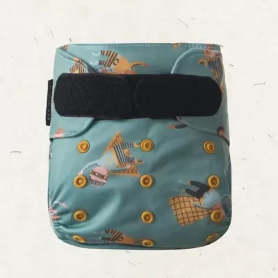 FRALDA REUTILIZÁVEL BOLSO VELCRO TU - ECOMINI