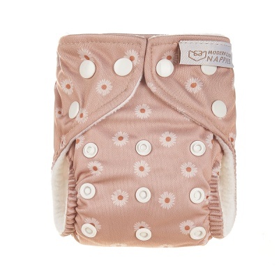 FRALDA REUTILIZÁVEL TUDO-EM-UM PEARL POCKET RECÉM NASCIDO - MODERN CLOTH NAPPIES
