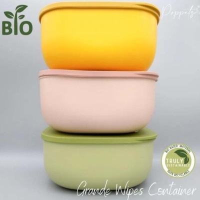 RECIPIENTE HERMÉTICO PARA TOALHITAS REUTILIZÁVEIS  - POPPETS
